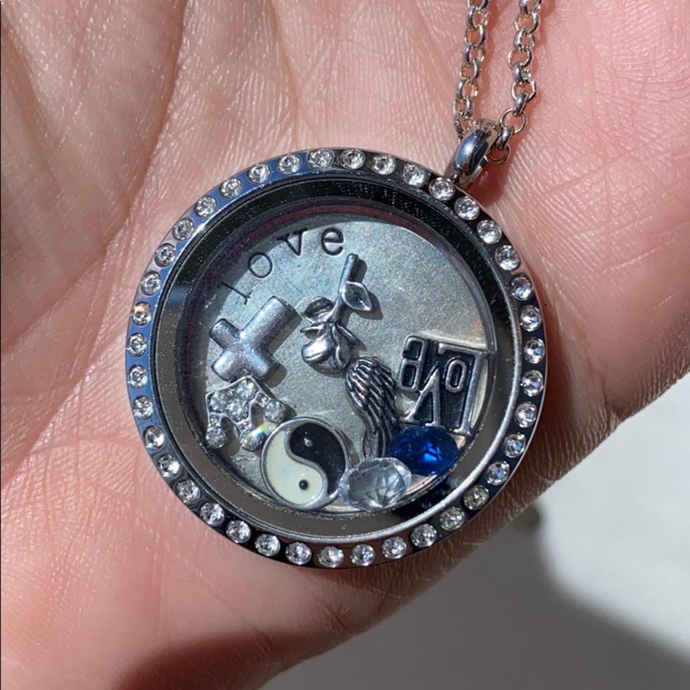 Origami owl locket all charms included